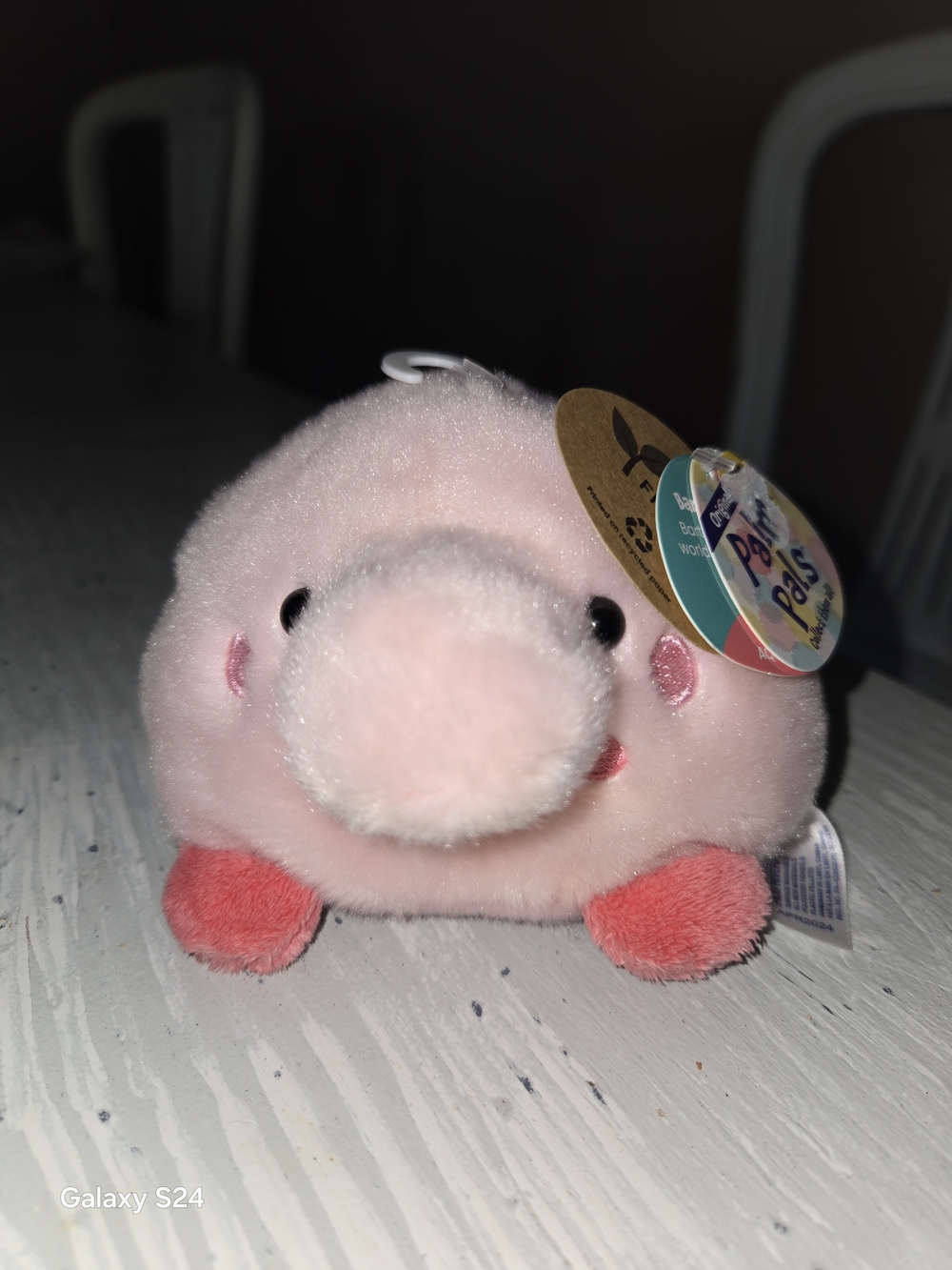 Palm Pals Bart Blobfish Plush New